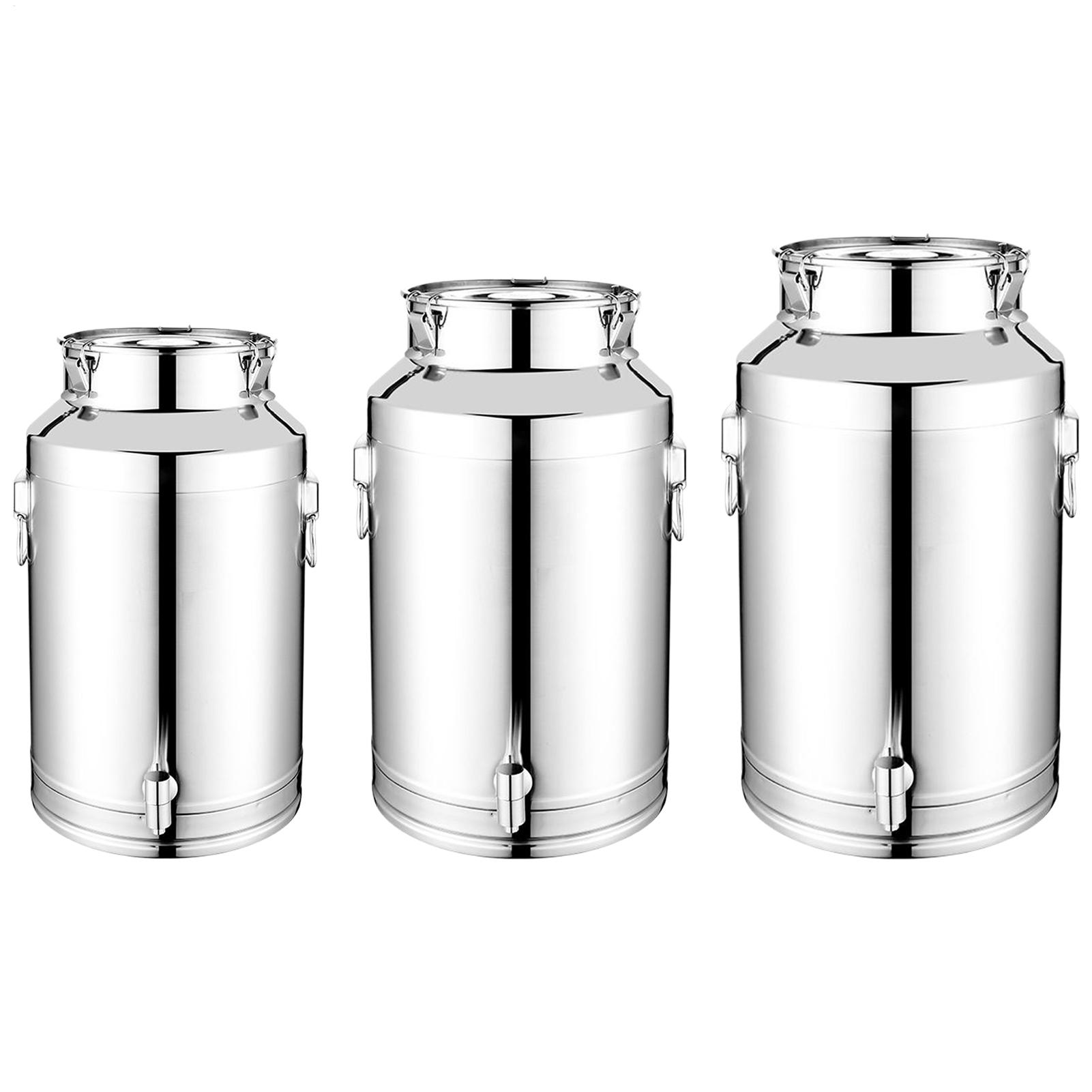 Kitchen Appliances And Utensils - 5L/9L/14L Küchen-Vorratsbehälter mit Zapfhahn, Edelstahl-Fettbehälter mit