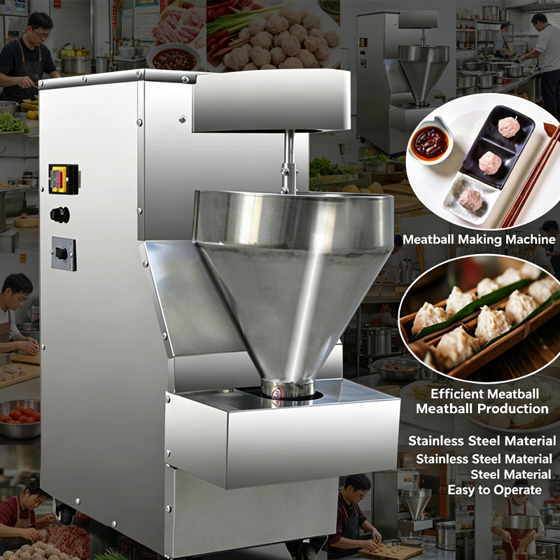 Kitchen Appliances Sale - Hochgeschwindigkeits-Industrielle Reis-Fleisch-Knödelmaschine für Rind, Huhn, Fisch