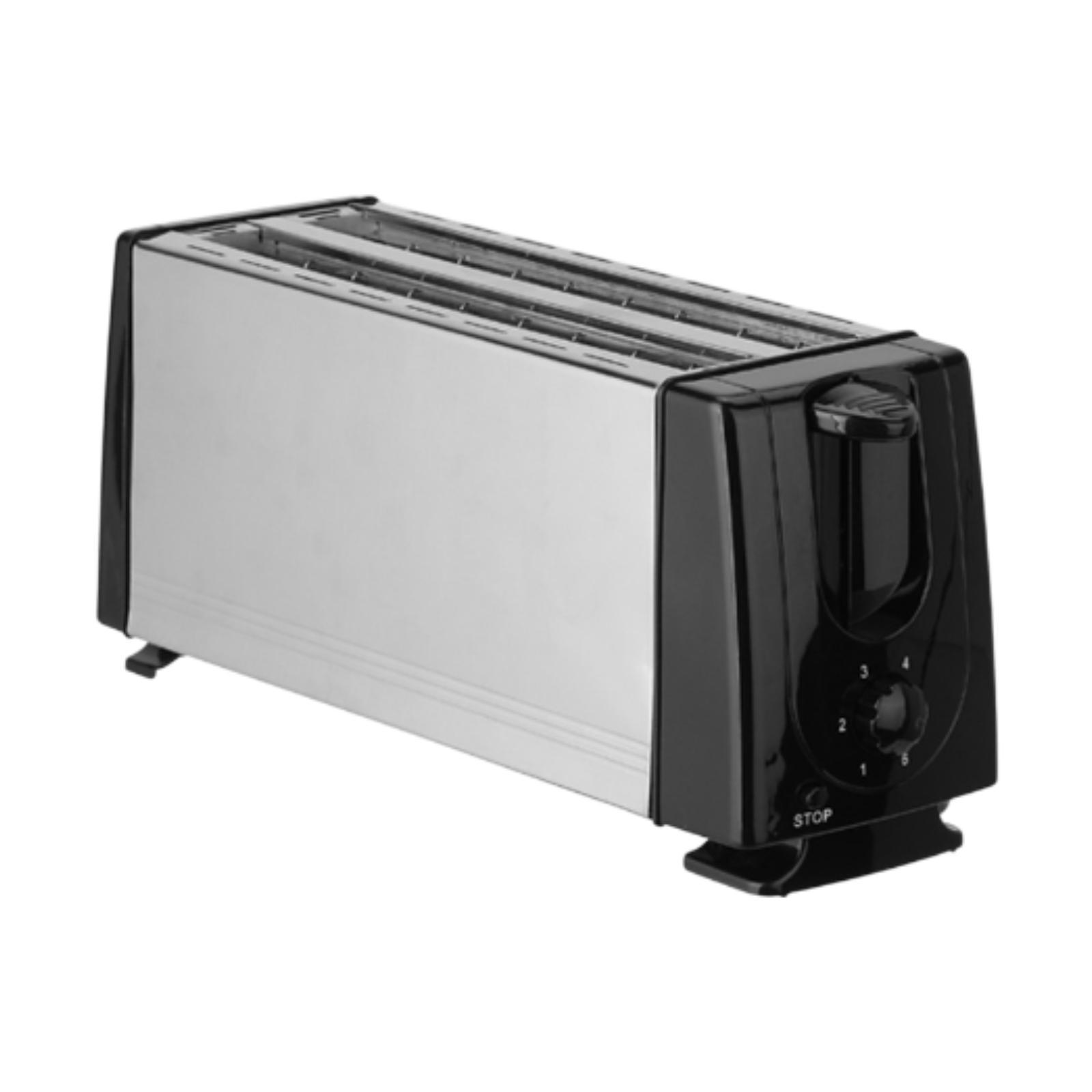 Toaster 4 Slice - Theken-Toaster, 4 Scheiben, US-Stecker-Adapter, kompakte Backgeschirr-Waffelmaschine