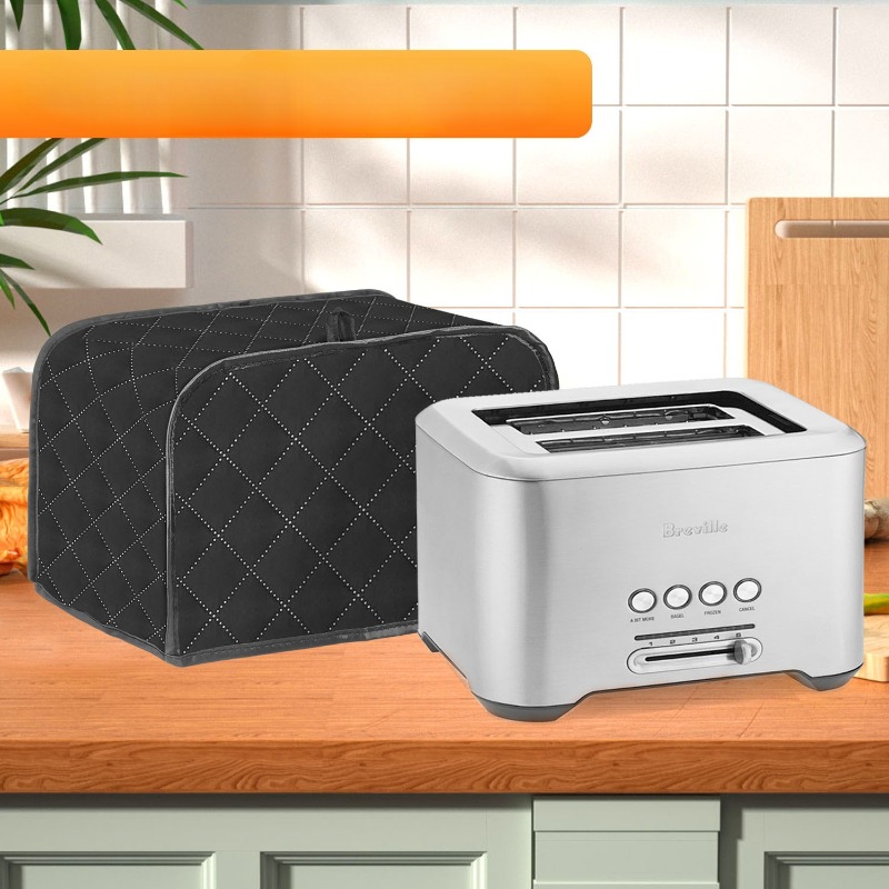 Toaster 4 Slice - 2-Scheiben-Toaster-Abdeckung, wasserdichter, staubdichter Schutz für 4-Scheiben-Toaster,