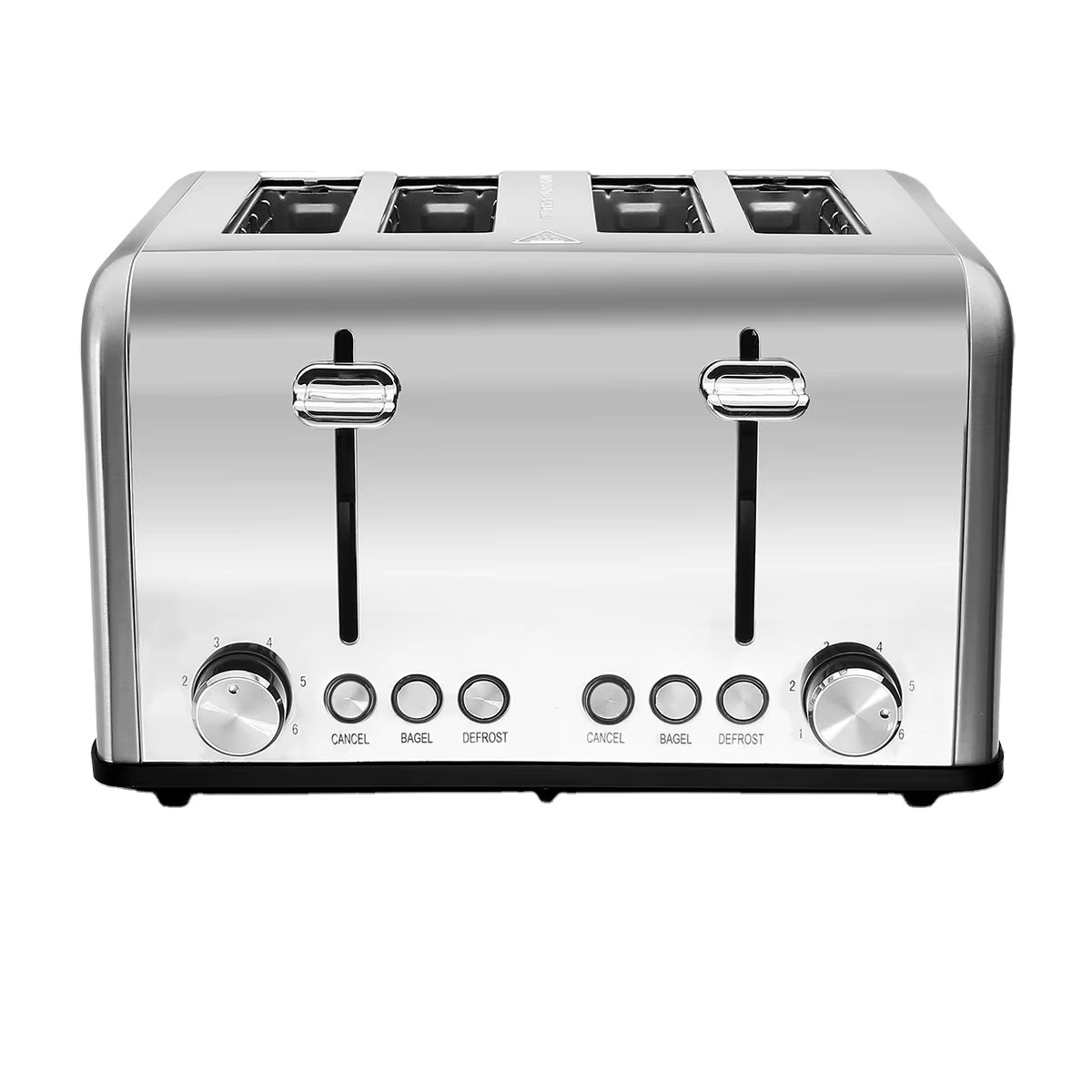 Toaster 4 Slice - Haushaltsgerät Getreide-Toaster Neues Design Professioneller Automatischer