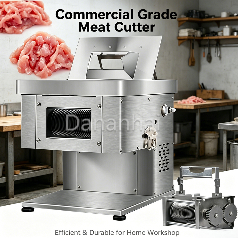 Kitchen Appliances Commercial - Kommerzieller Multifunktions-Fleischschneider Gemüseschneider Frischfood-Prozessor Küchengerät für