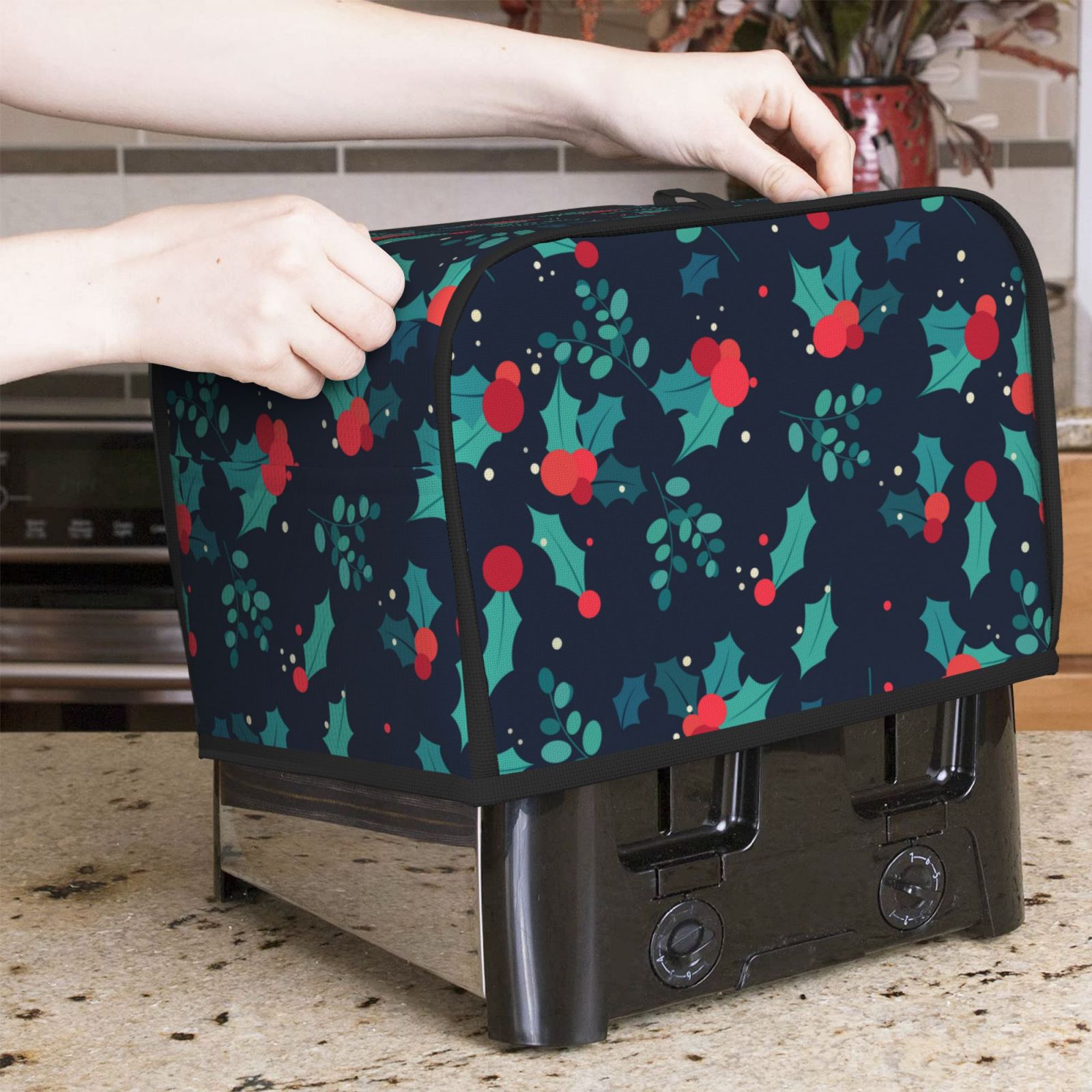 Weihnachts frucht druck 2 Sche – Toaster 4 Slice Bewertung und Preis