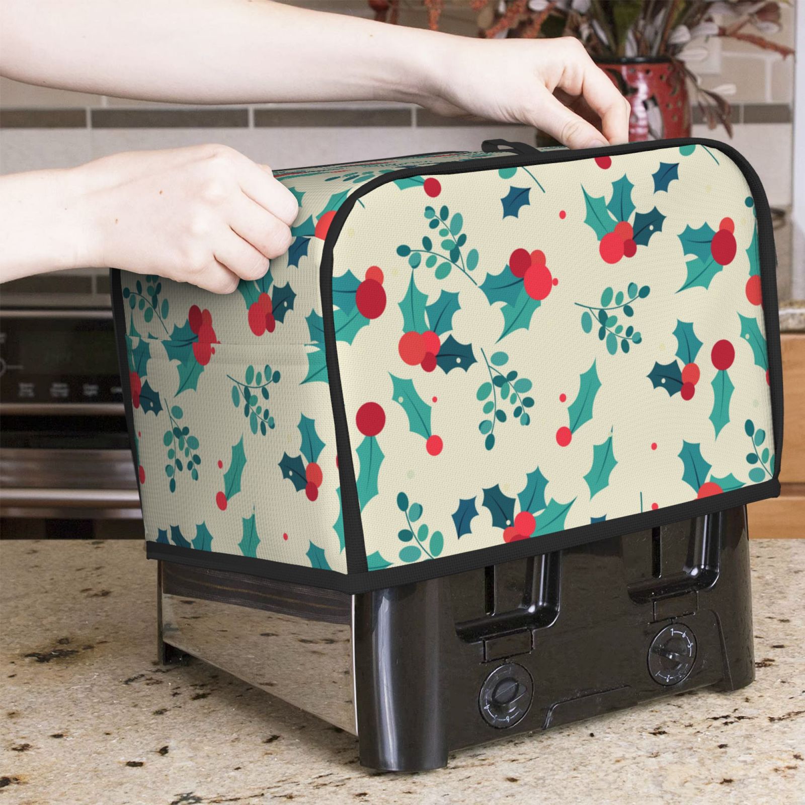 Weihnachts frucht druck 2 Sche – Toaster 4 Slice Bewertung und Preis