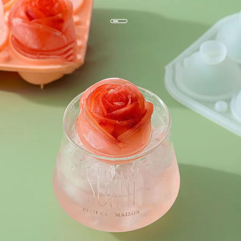 3D Rose Eis Formen 4 Löcher Ei – Kitchen Appliances And Utensils Bewertung und Preis