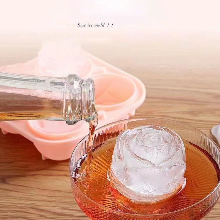 3D Rose Eis Formen 4 Löcher Ei – Kitchen Appliances And Utensils Bewertung und Preis