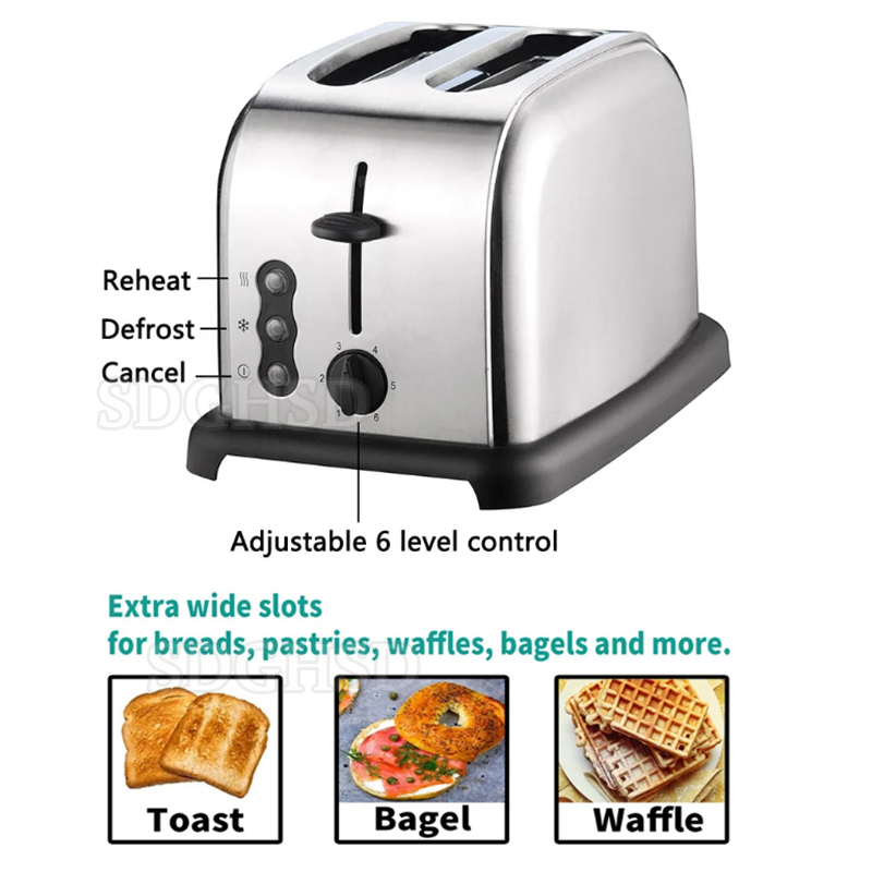4-Scheiben-Haushalts-Elektroto – Toaster 4 Slice Bewertung und Preis