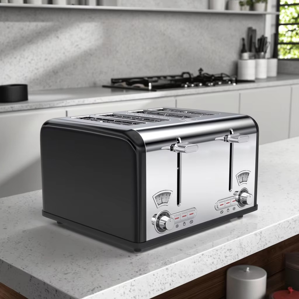 Elektrischer 4-Scheiben-Toaste – Toaster 4 Slice Bewertung und Preis