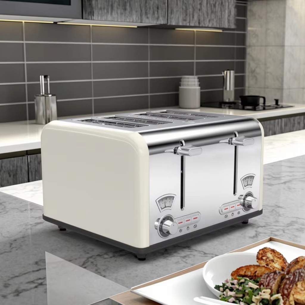 Elektrischer 4-Scheiben-Toaste – Toaster 4 Slice Bewertung und Preis
