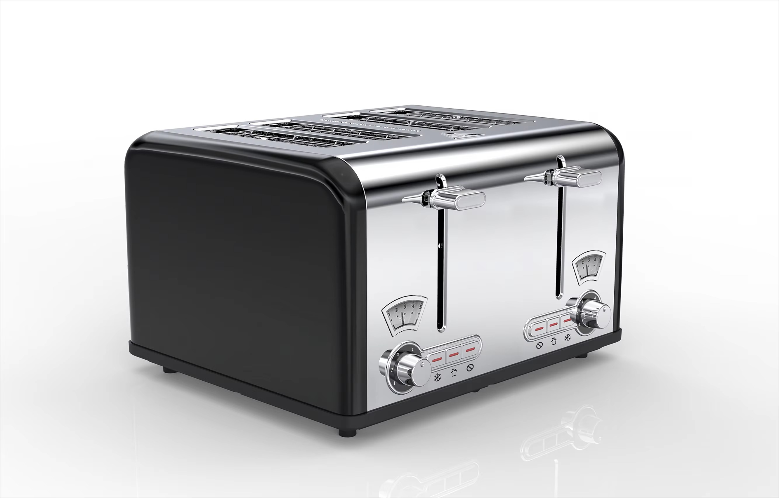 Elektrischer 4-Scheiben-Toaste – Toaster 4 Slice Bewertung und Preis