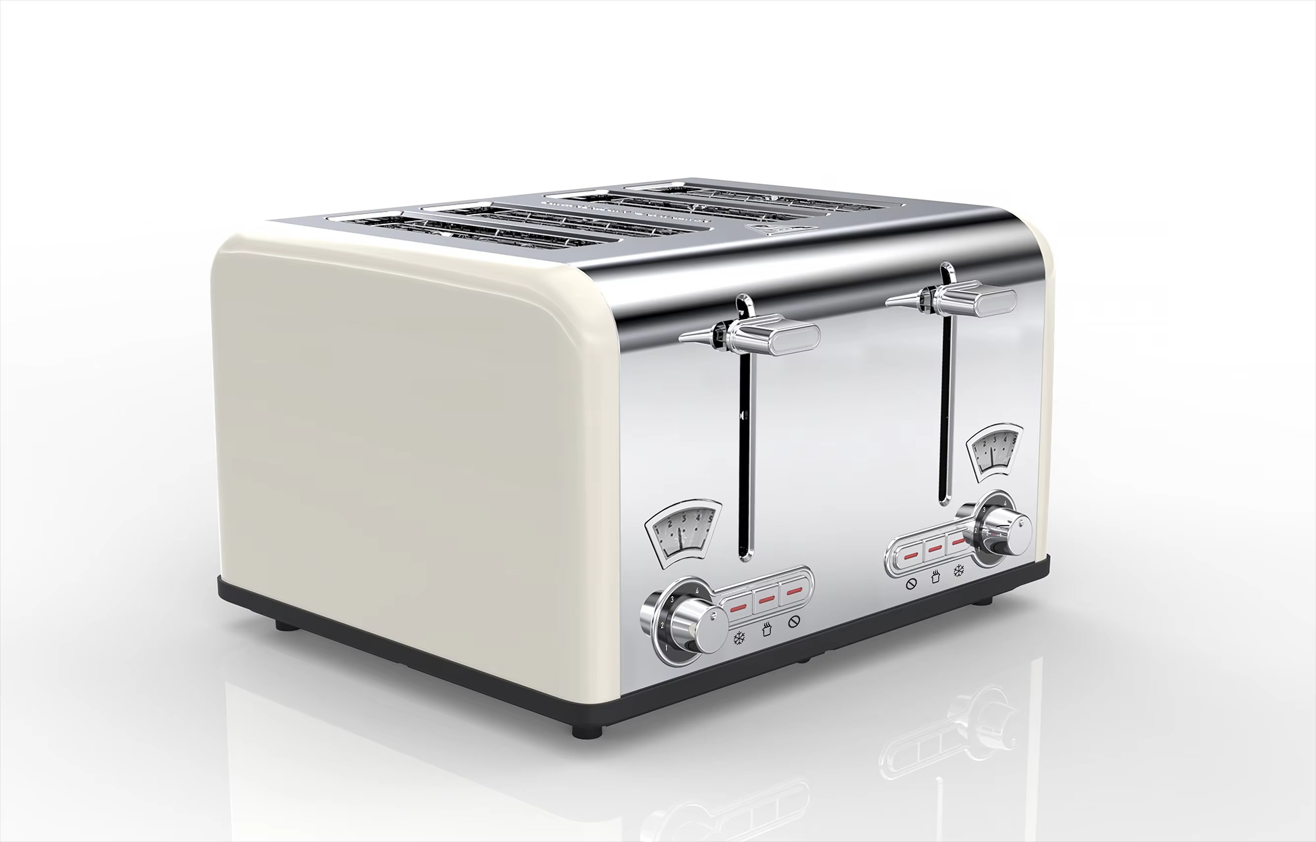 Elektrischer 4-Scheiben-Toaste – Toaster 4 Slice Bewertung und Preis