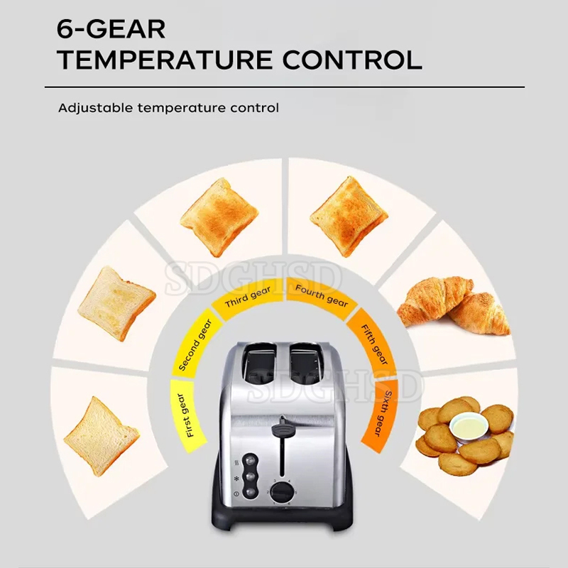 Neues Design Elektrischer Edel – Toaster 4 Slice Bewertung und Preis